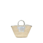Le Panier Solis Beige Raffia Shoulder Bag