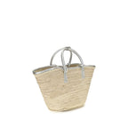 Le Panier Solis Beige Raffia Shoulder Bag