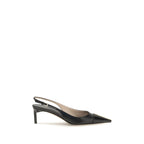 Calf Leather Slingback Pumps