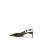 Calf Leather Slingback Pumps
