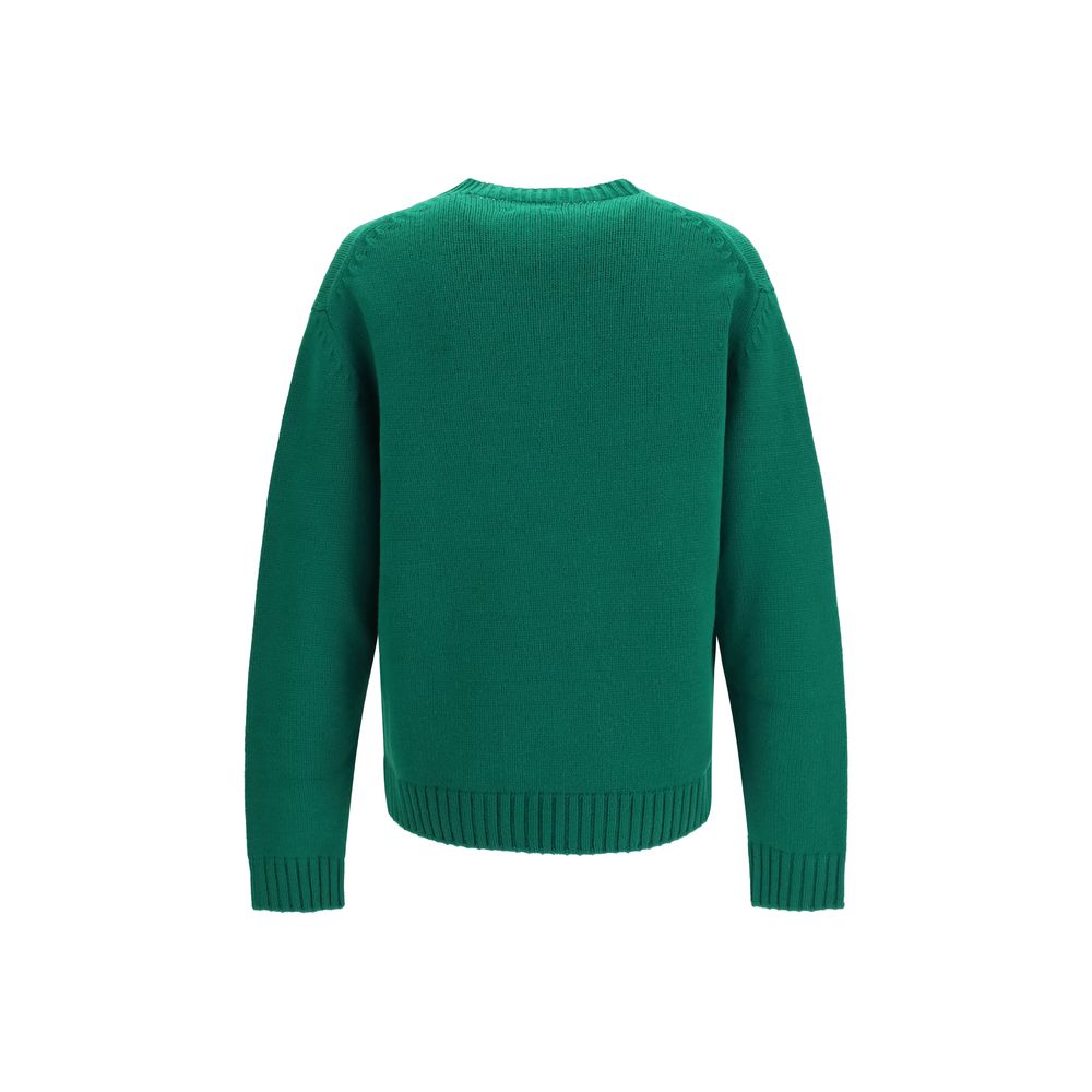 Monochrome Wool-Cashmere Sweater