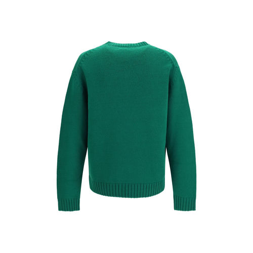 Monochrome Wool-Cashmere Sweater