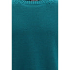 Monochrome Wool-Cashmere Sweater