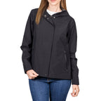 Laminar Flared Tiered Polyester Shell Jacket