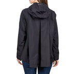 Laminar Flared Tiered Polyester Shell Jacket