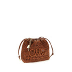 Mini Raffia Shoulder Bag