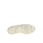Blue Leather Platform Sneaker