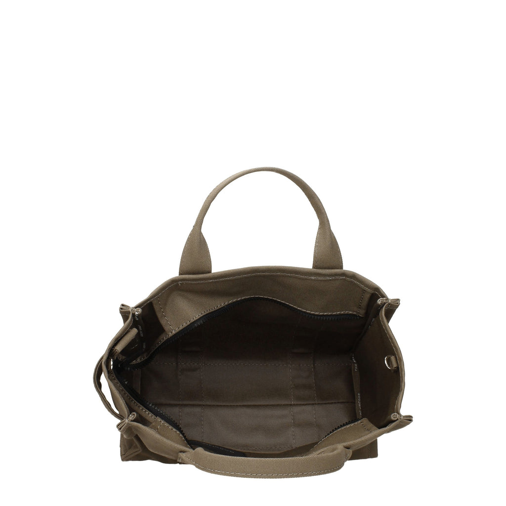 Medium Green Fabric Handbag