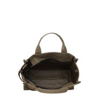 Medium Green Fabric Handbag