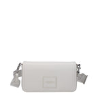 White Leather Crossbody Bag