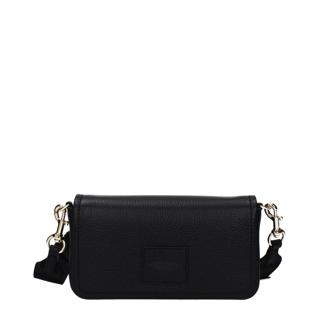 Mini Black Leather Crossbody Bag
