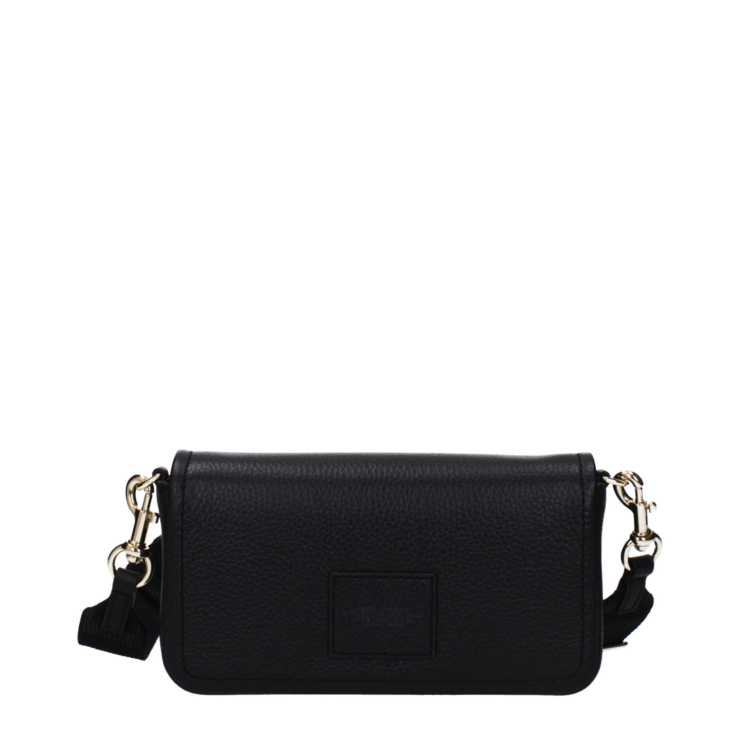 Mini Black Leather Crossbody Bag