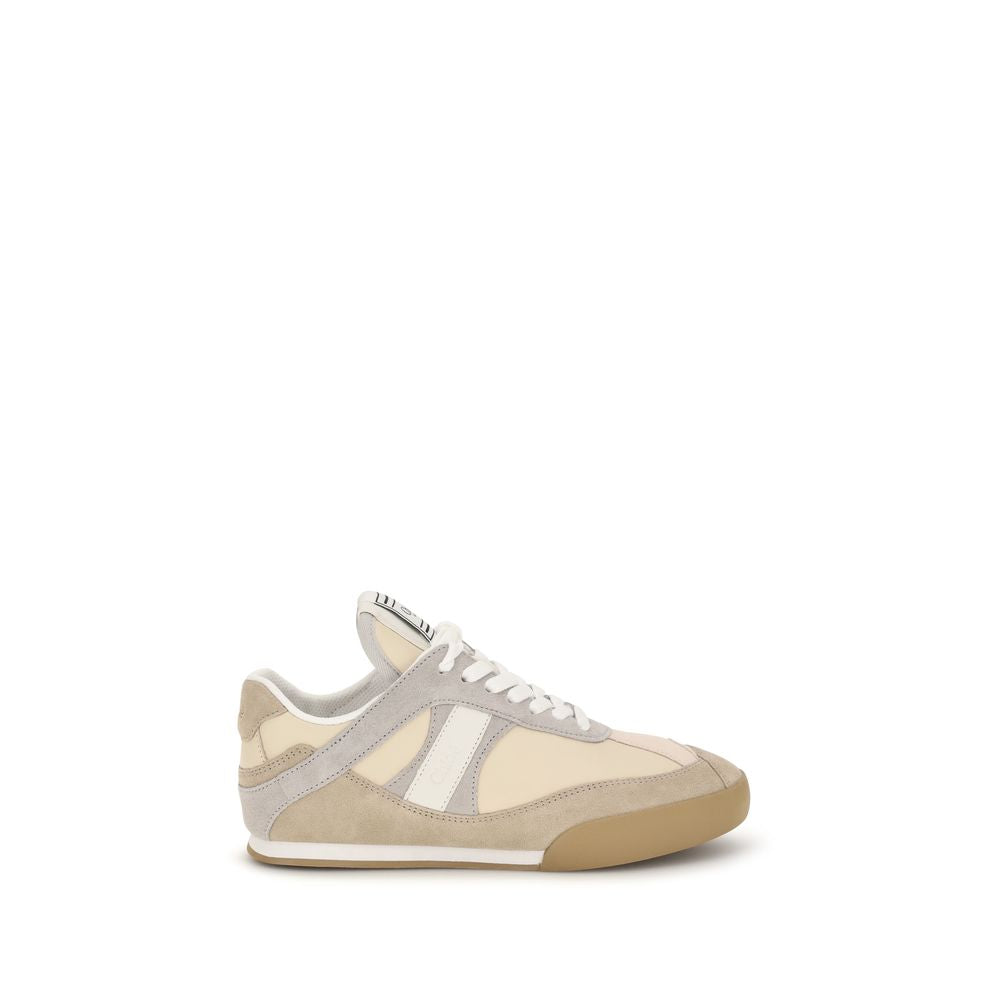 Calf Leather Kick Athletic Sneakers