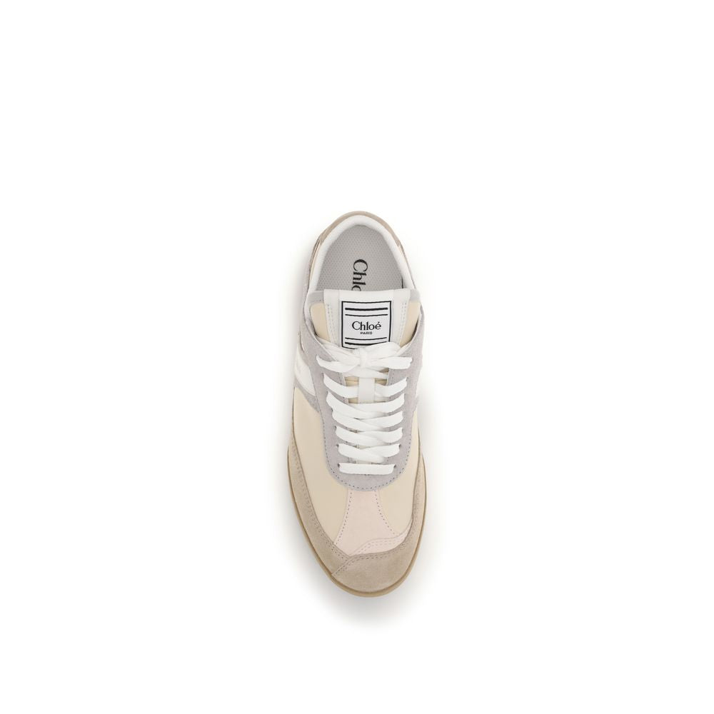 Calf Leather Kick Athletic Sneakers
