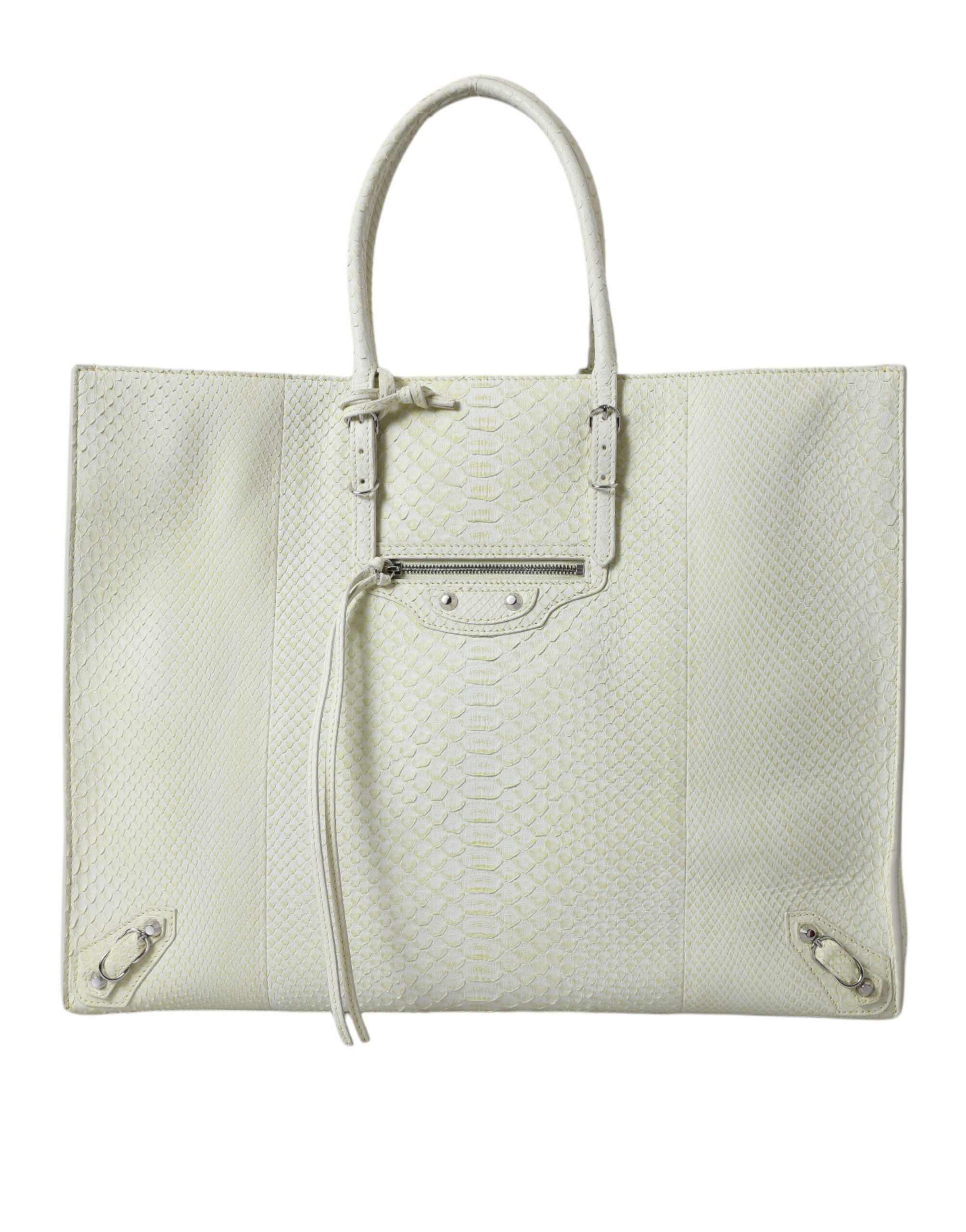 Papier A4 Studded Python Tote Bag
