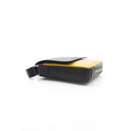 Yellow Leather Crossbody Bag