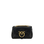 Love Mini Puff Quilted Calf Leather Shoulder Bag