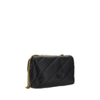 Love Mini Puff Quilted Calf Leather Shoulder Bag