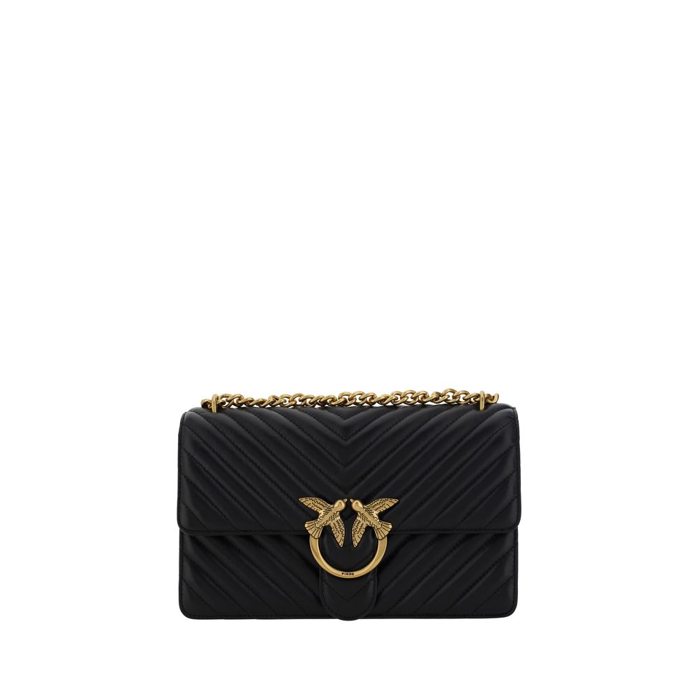 Love One Classic Calf Leather Shoulder Bag