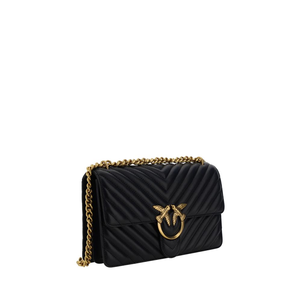 Love One Classic Calf Leather Shoulder Bag