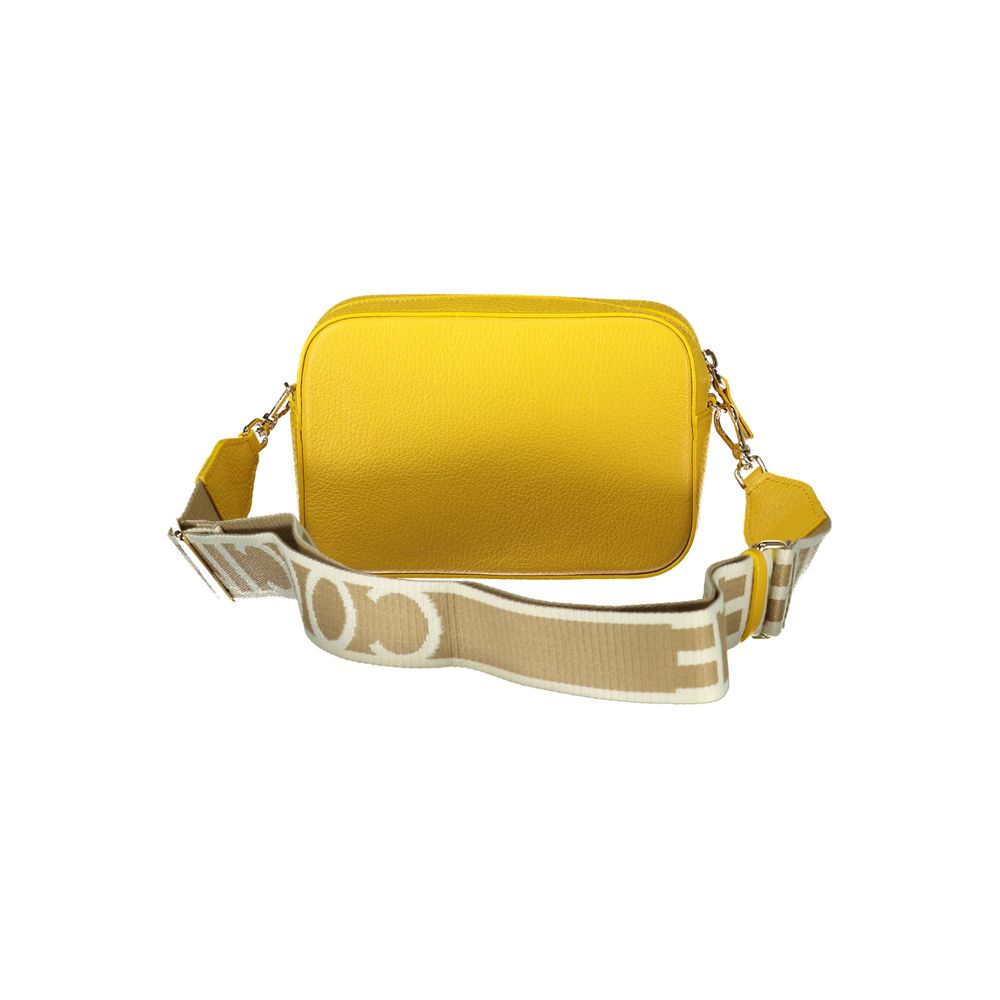 Giallo Leather Tebe Handbag