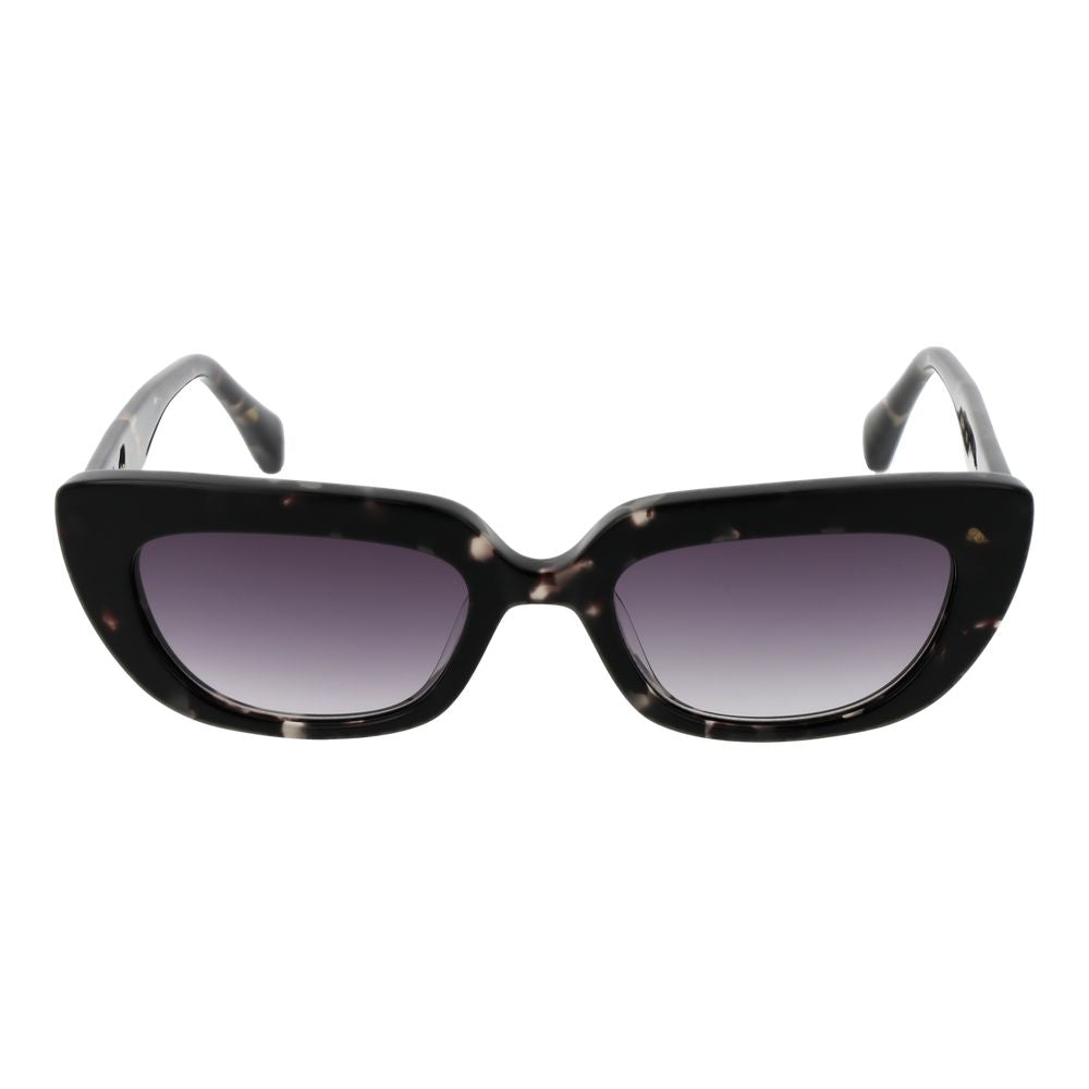 Black Acetate Cat Eye Sunglasses
