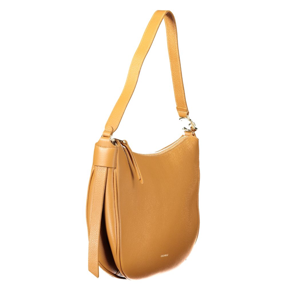 Marrone Leather C-Easy Shoulder Bag
