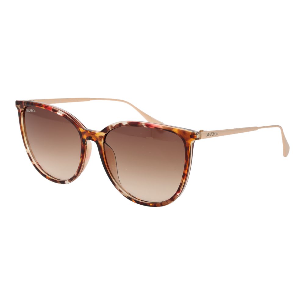 Brown Plastic Sunglasses