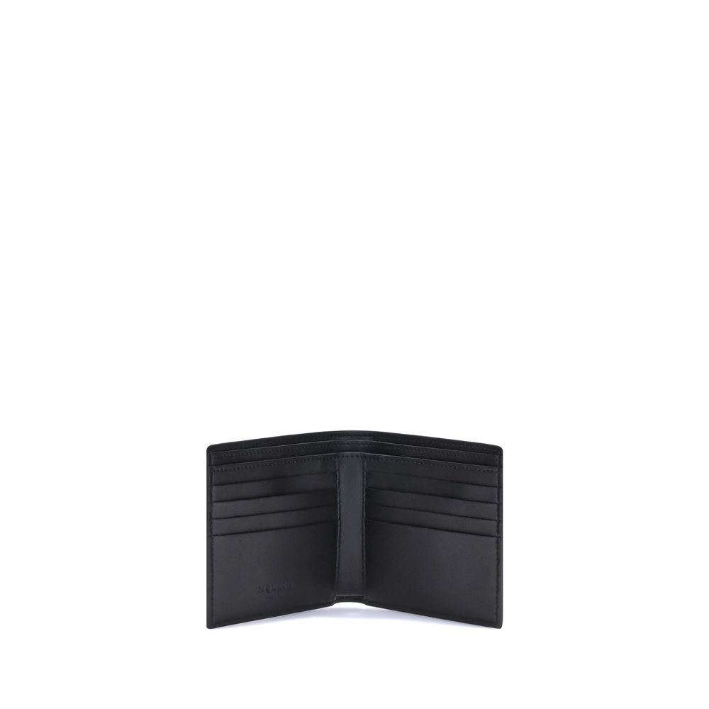 Calf Leather Logo Wallet