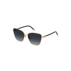 Luxury Metal Sunglasses with Smoked Square Lenses