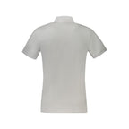 Slim Fit Cotton-Blend Polo Bianco