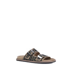 Brown Calf Leather Sandals