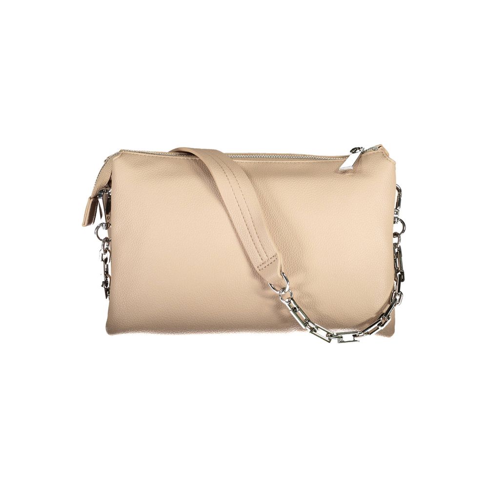 Polyurethane Shoulder Bag in Nero