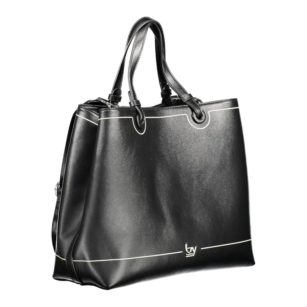 Nero Polyurethane Shoulder Bag