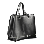 Nero Polyurethane Shoulder Bag