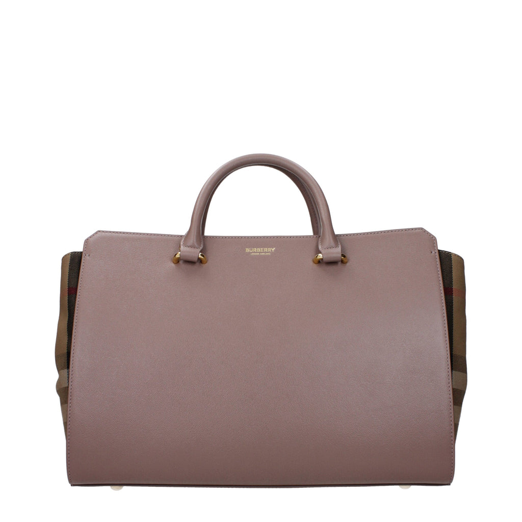 Small Banwell Gray Leather Handbag