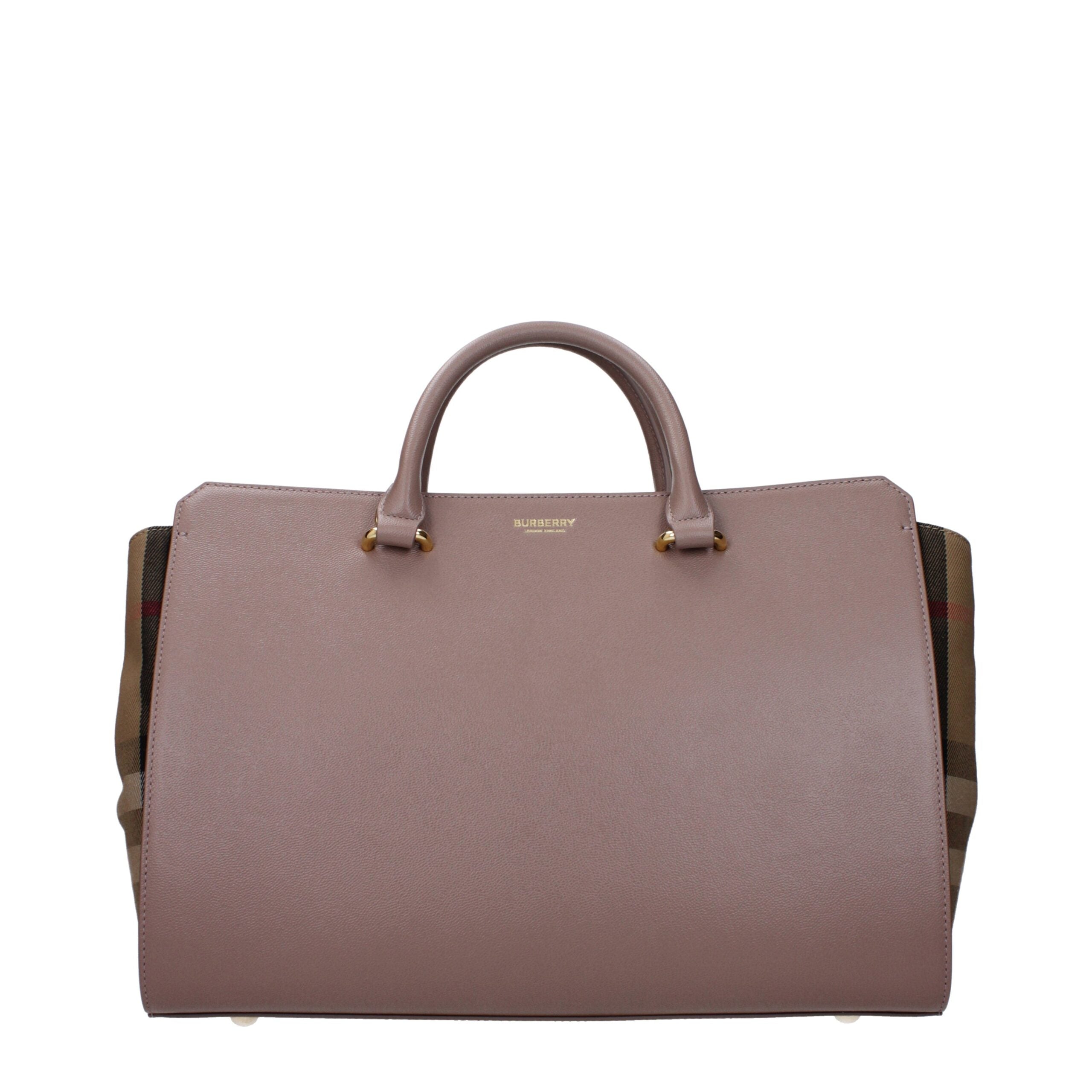 Small Banwell Gray Leather Handbag