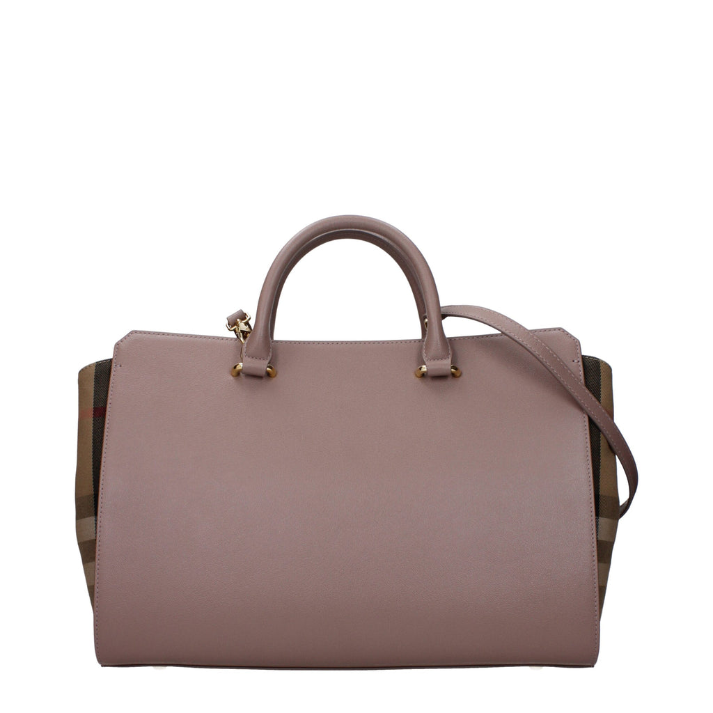 Small Banwell Gray Leather Handbag