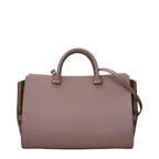 Small Banwell Gray Leather Handbag