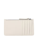 Beige Leather Coin Purse