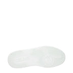 White Leather Athletic Sneakers