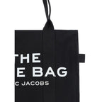 Black Cotton Large Tote