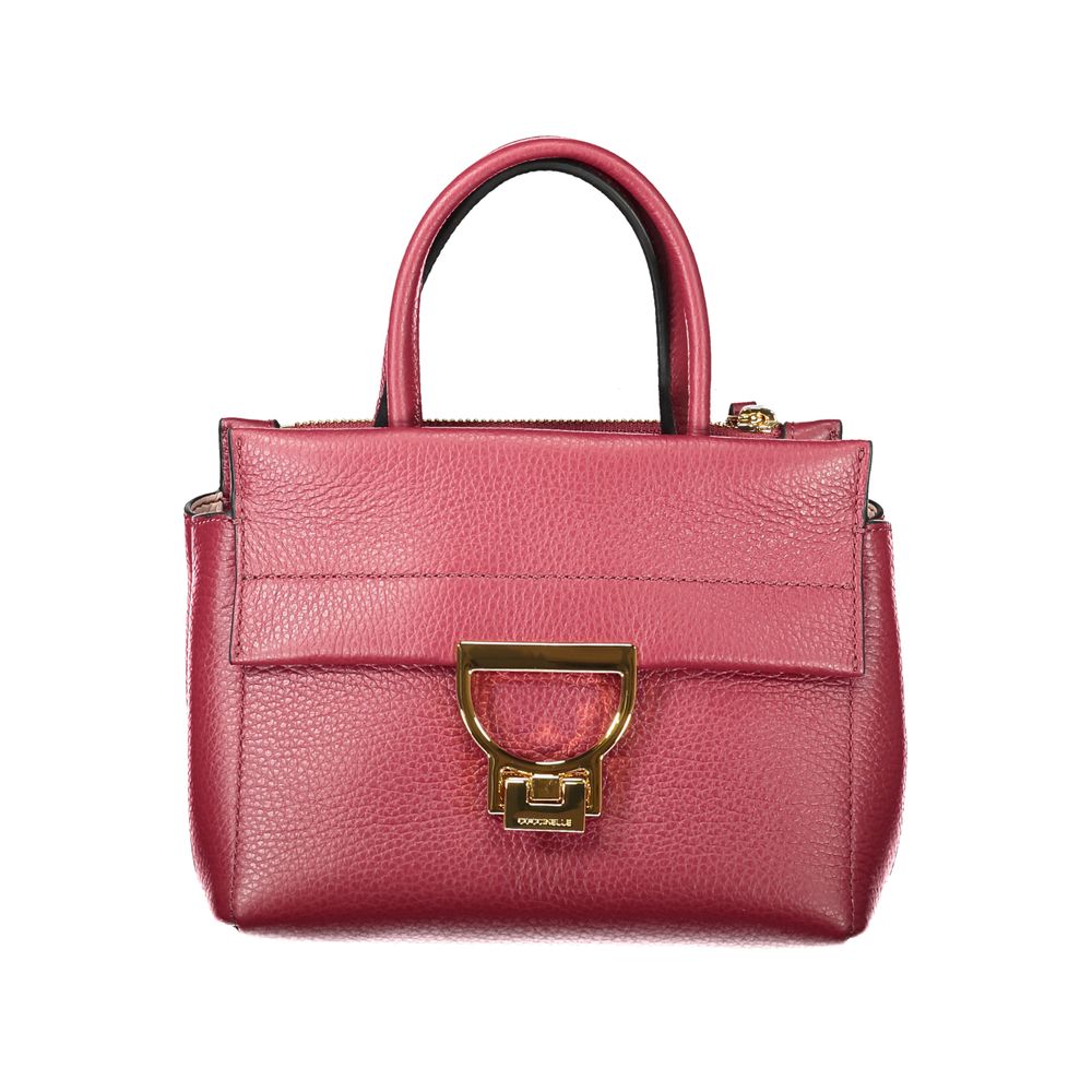 Arlettis Leather Two-Handle Bag In Viola