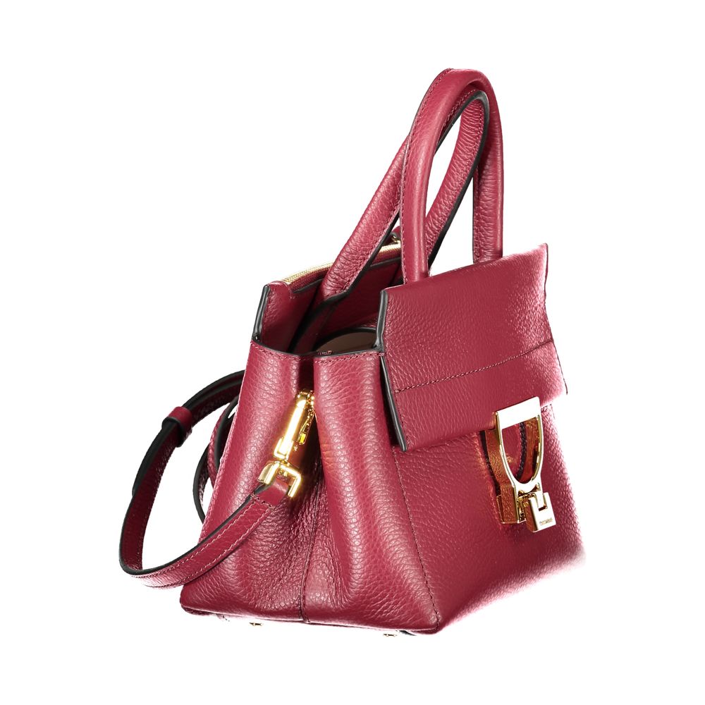 Arlettis Leather Two-Handle Bag In Viola