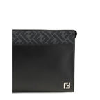 Black Calf Leather Pouch Bag