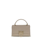 Beige Calf Leather Love Lady Handbag