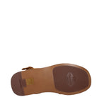 Brown Suede Flat Sandals