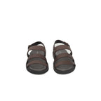 Brown Cowhide Leather Men's Sandal