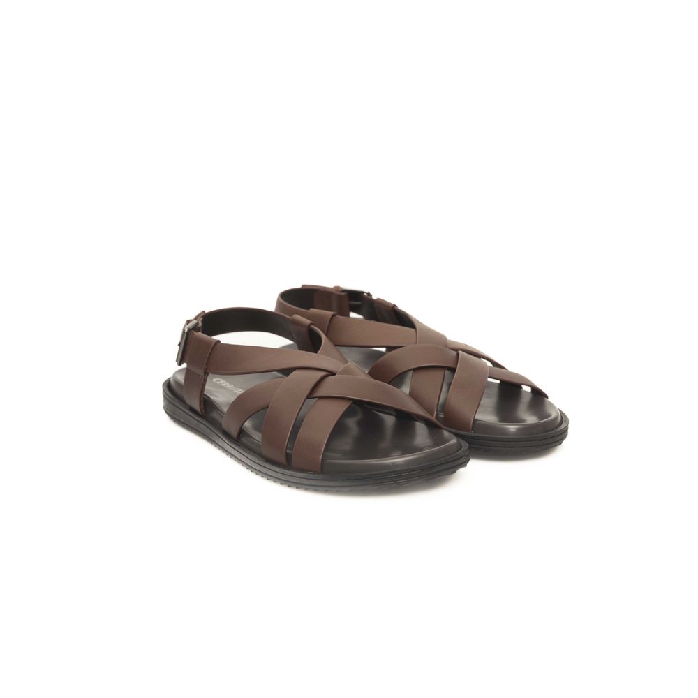 Woven Cowhide Men's Sandals
