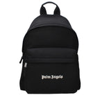 Vintage Effect Black Fabric Backpack